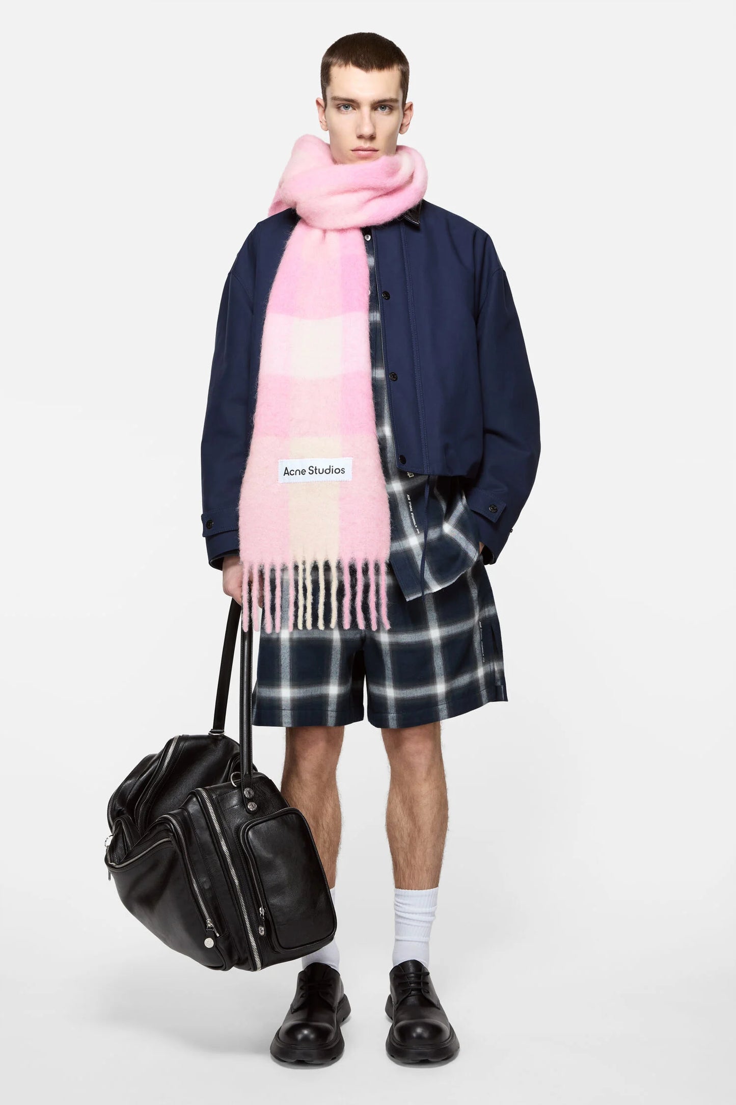 Loura Checkered Scarf